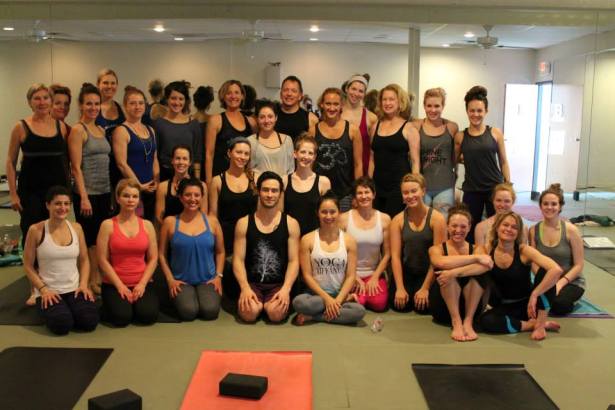 The yoga group.  I can't wait to spend 150 more hours with these incredible people.