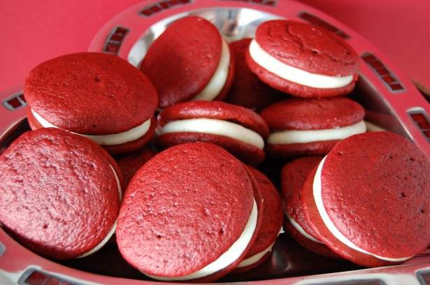 Tray o' whoopie pies.
